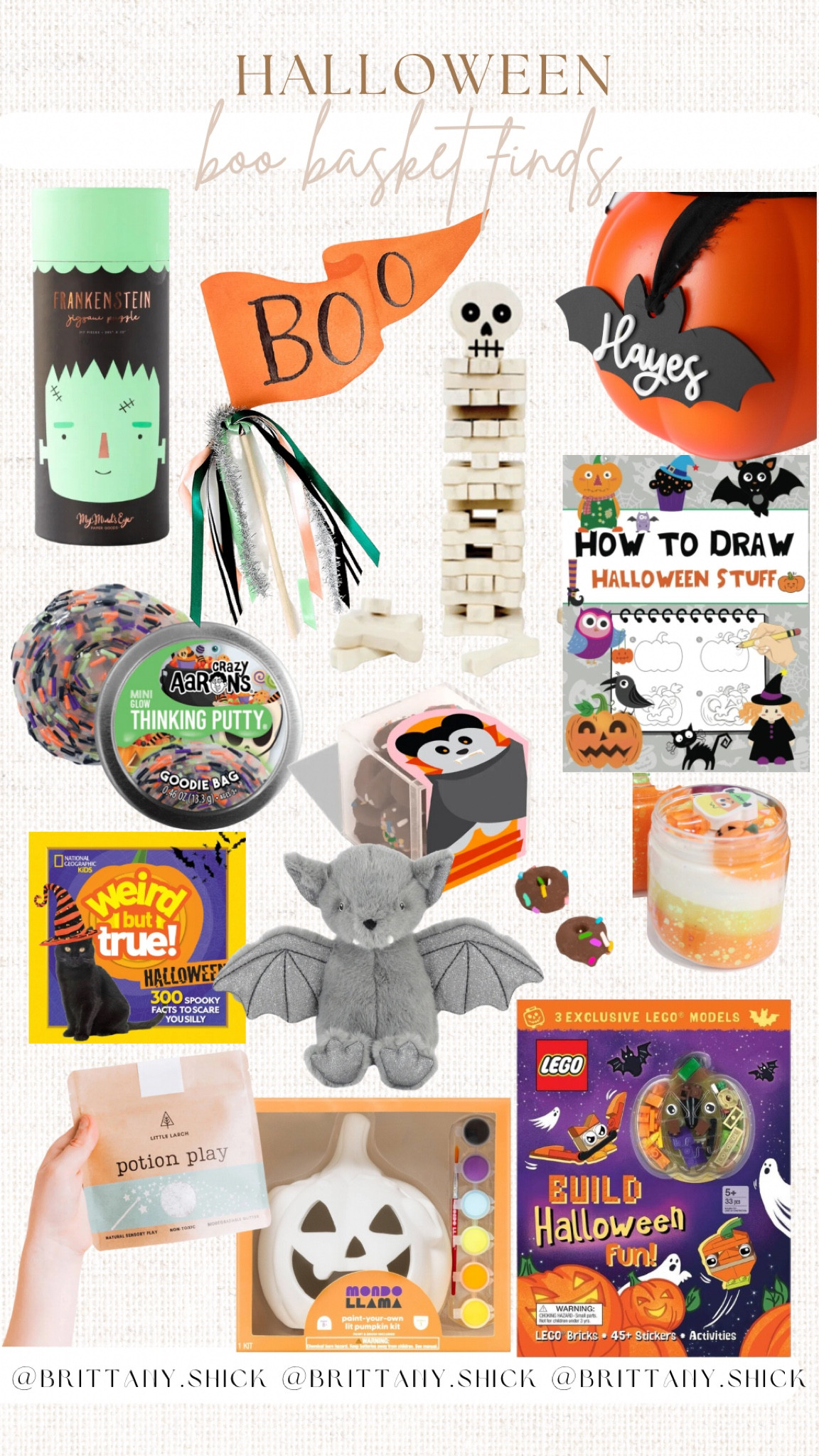 Halloween Kids Boys Toddler Kid Boy Boo Basket Gift Guide Lego Books Drawing Slime Sensory Jenga Potion Target Puzzle Stuffed Animal Treats Non Candy

#LTKHalloween #LTKGiftGuide #LTKkids