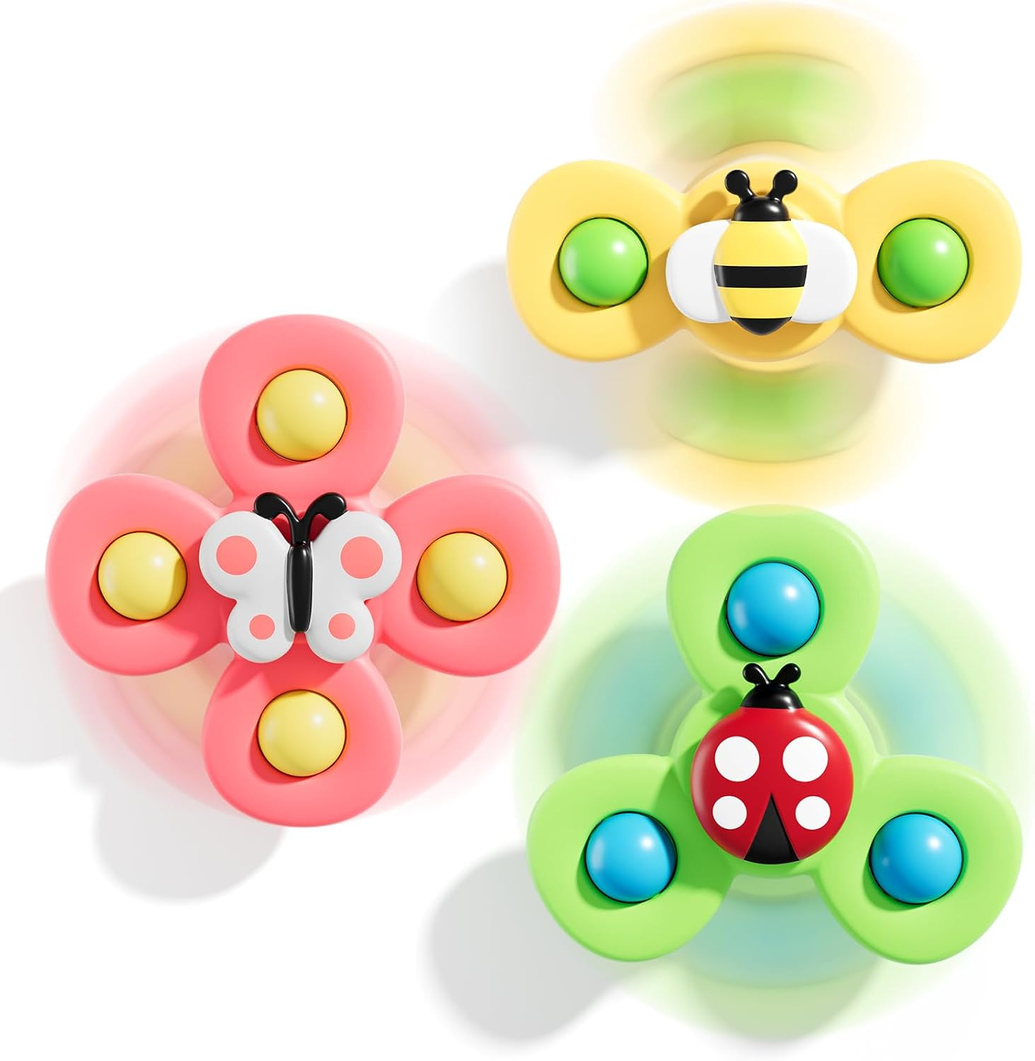3PCS ALASOU Suction Cup Spinner Toys for 1 Year Old Boy Girl|Spinning Top Toddler Toys Age 1-2|1 2 Year Old Boy Birthday Gift|Baby Bath Toys for Kids Ages 1-3|Sensory Toys for Toddlers 1-3 | Amazon (US)
