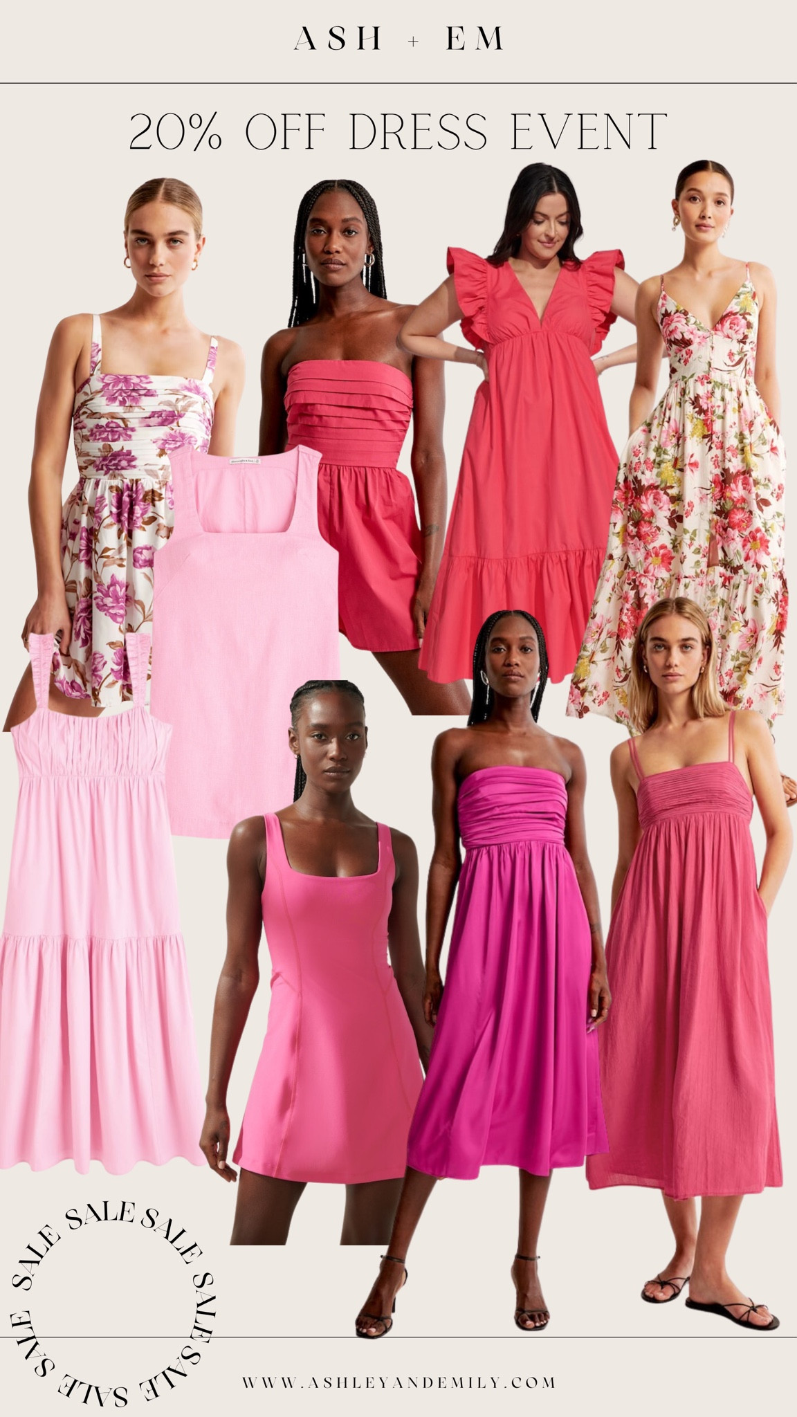 20% off dresses with an additional 15% off with code DRESSFEST- pink dresses on sale - wedding guest dresses - dresses on sale 

#LTKwedding #LTKsalealert #LTKunder100