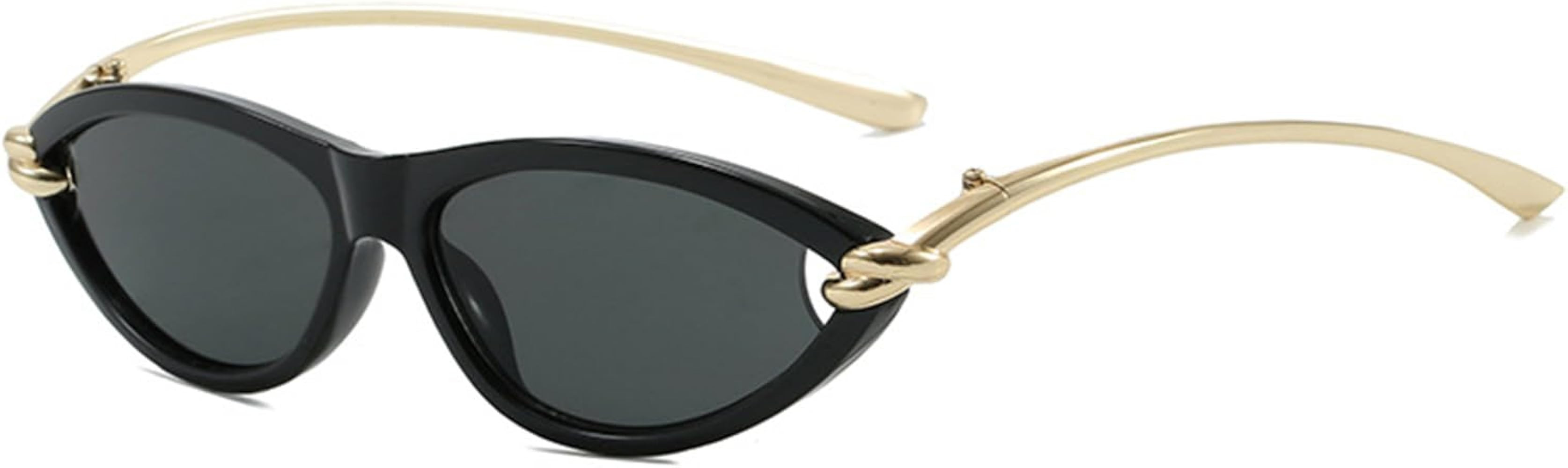 COTIA 2025 Fashion Cat Eye Sunglasses Women Men Personality Oval Cateye Y2k Irregular Punk Hip Ho... | Amazon (US)