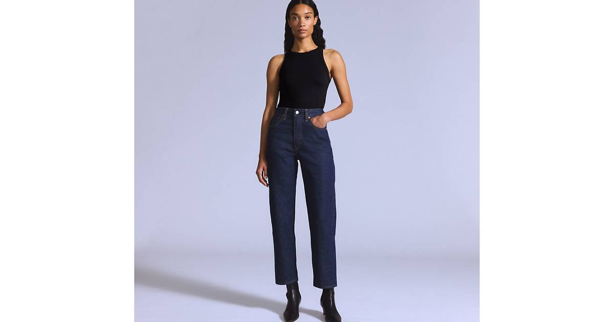 Japanese Selvedge Column Women's Jeans - Dark Wash | Levi's® US | Levi's US