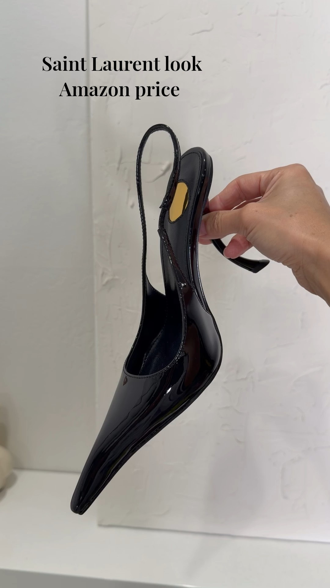 OK you guys… these are gorgeous! 😍 I’m so excited to style them with baggy pants or jeans. I did get my true size 6.. the strap isn’t adjustable, so it does slip off my heel which is a bummer. Since they don’t come in a smaller size, I’m gonna try the hair-tie hack or even body tape to keep the strap in place. I’m not planning to wear these with a dress or skirt anyway, so my pant leg will definitely cover the back…maybe I’ll even throw on a cute sock, who knows lol. But I’m making these WORK because they’re too good to return. I love the pointed toe, the price point is amazing, and they come in other colors too. Happy shopping! 



#LTKPetite #LTKFindsUnder100 #LTKFindsUnder50