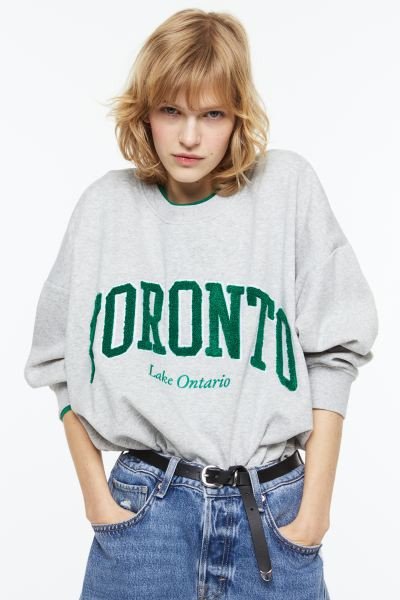 Crew-neck Sweatshirt | H&M (US + CA)