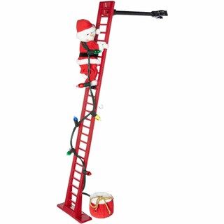 Mr. Christmas Mr. Christmas Animated Plush Super Climbing Snowman on Ladder, 40 | Kroger