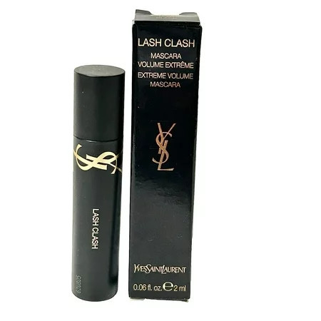 Yves Saint Laurent YSL Lash Clash Mascara Volume Extreme - MINI TRAVEL SIZE - SMALL 2 ML 0.06 FL OZ | Walmart (US)