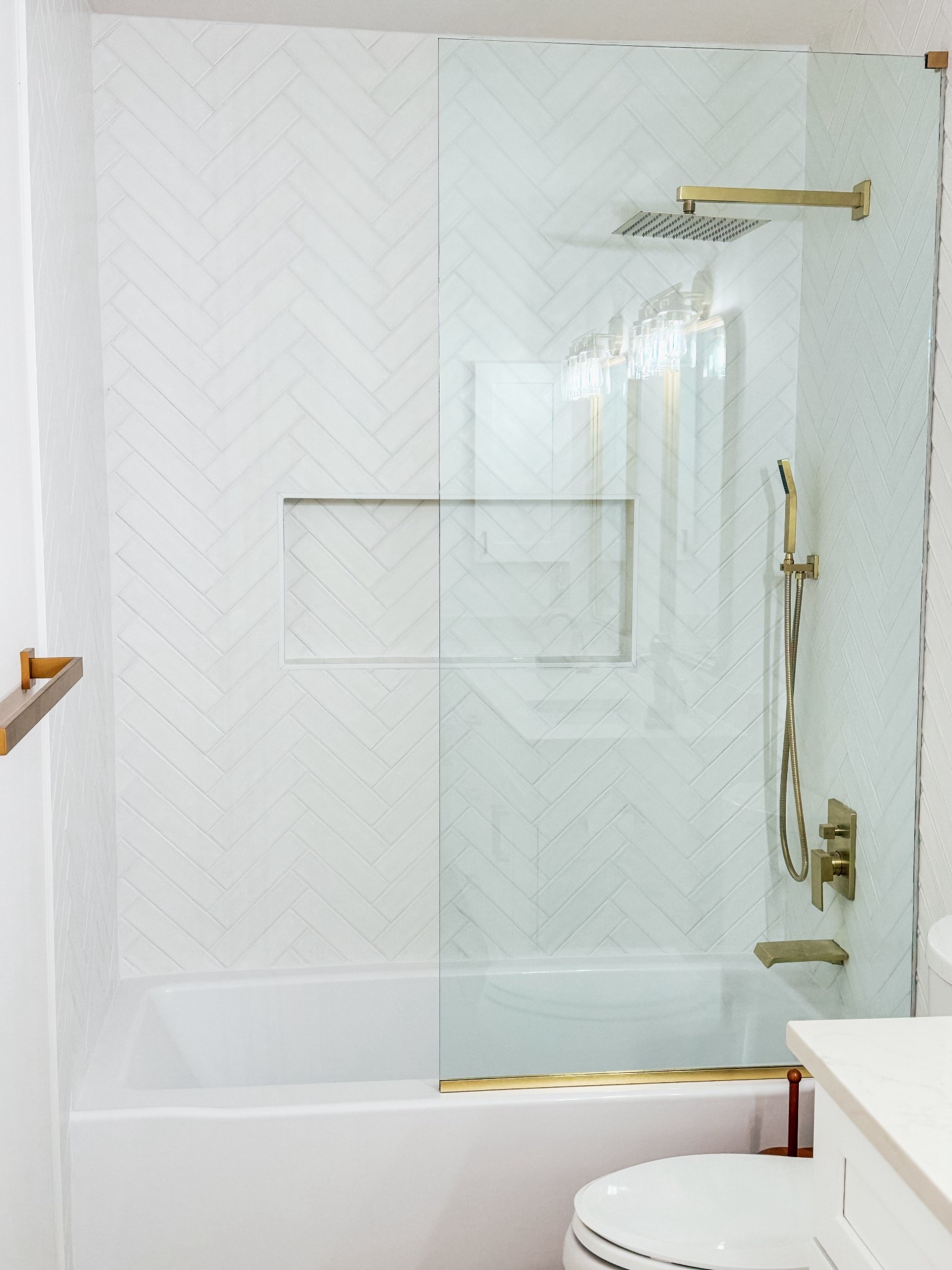 This was the bathroom remodel of my dreams. I am SO happy with how it all turned out! She’s beautiful  

#LTKHome #LTKFamily