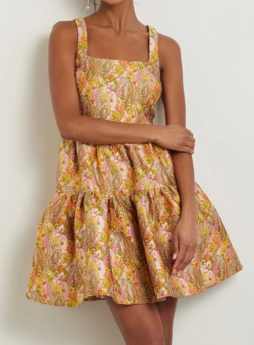 Wedding guest dress
Dress
Spring wedding 
Floral dress
Party dress 

#LTKSeasonal #LTKWedding