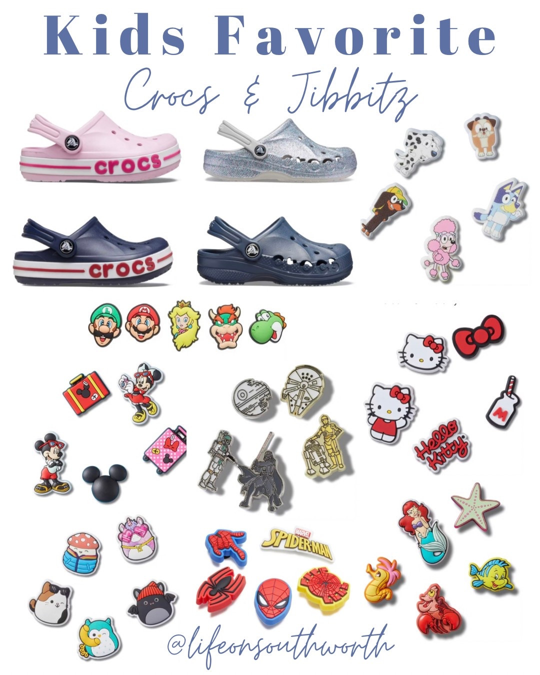 Crocs are my kids “go to” shoe to slide on for pool days, beach days, after ballgames or just to wear everyday! This week, there is a sale going on just for your Croc loving kids (and adults!) I’m loving all of the Jibbitz options too, so fun! These are online only are going fast! 

#LTKShoeCrush #LTKSaleAlert #LTKKids