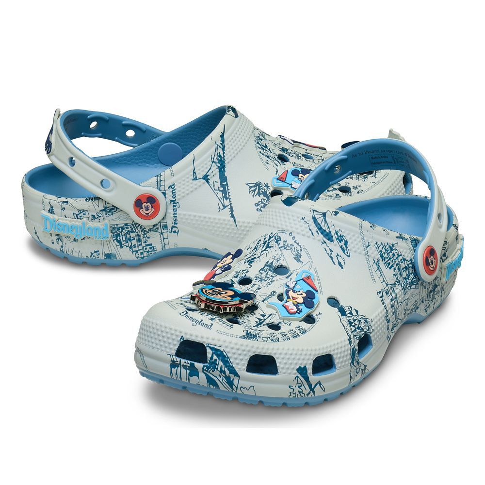Disneyland 70th Anniversary Clogs for Adults by Crocs | Disney Store | Disney Store