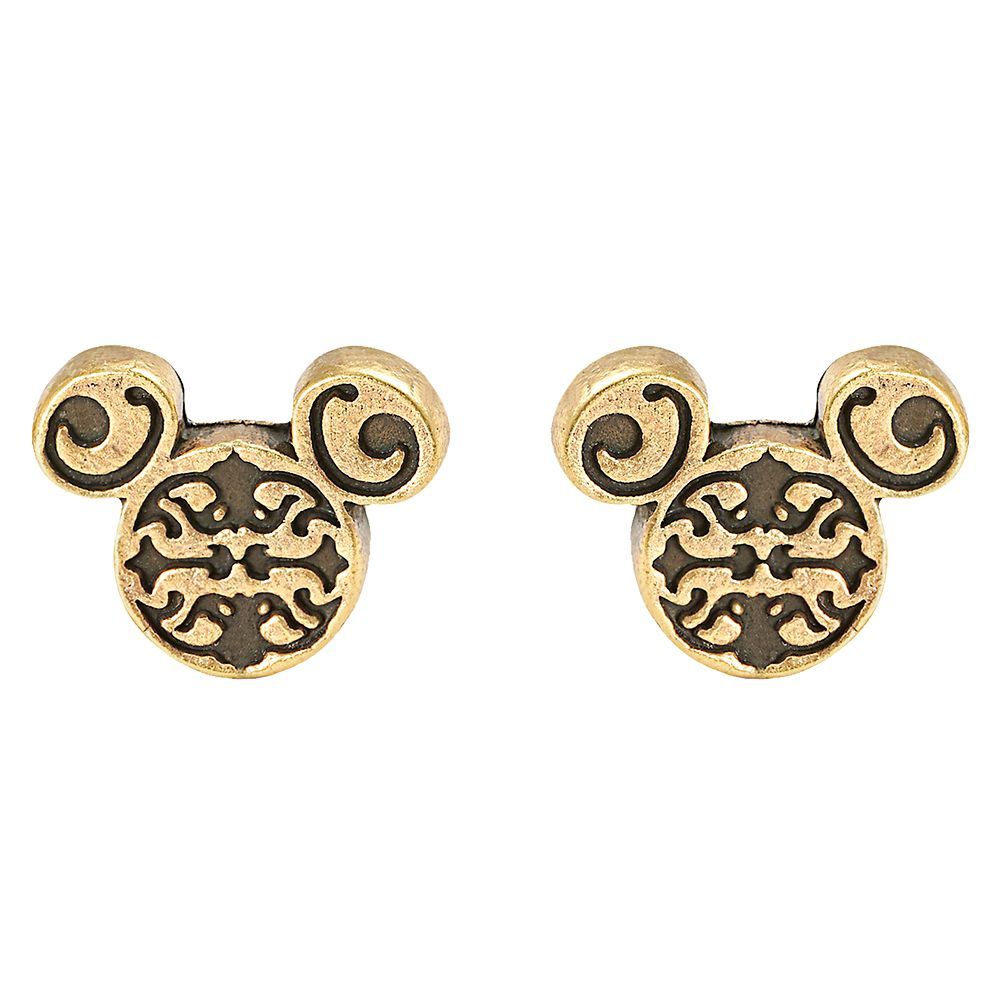Mickey Mouse Icon Filigree Earrings by Alex and Ani | Disney Store