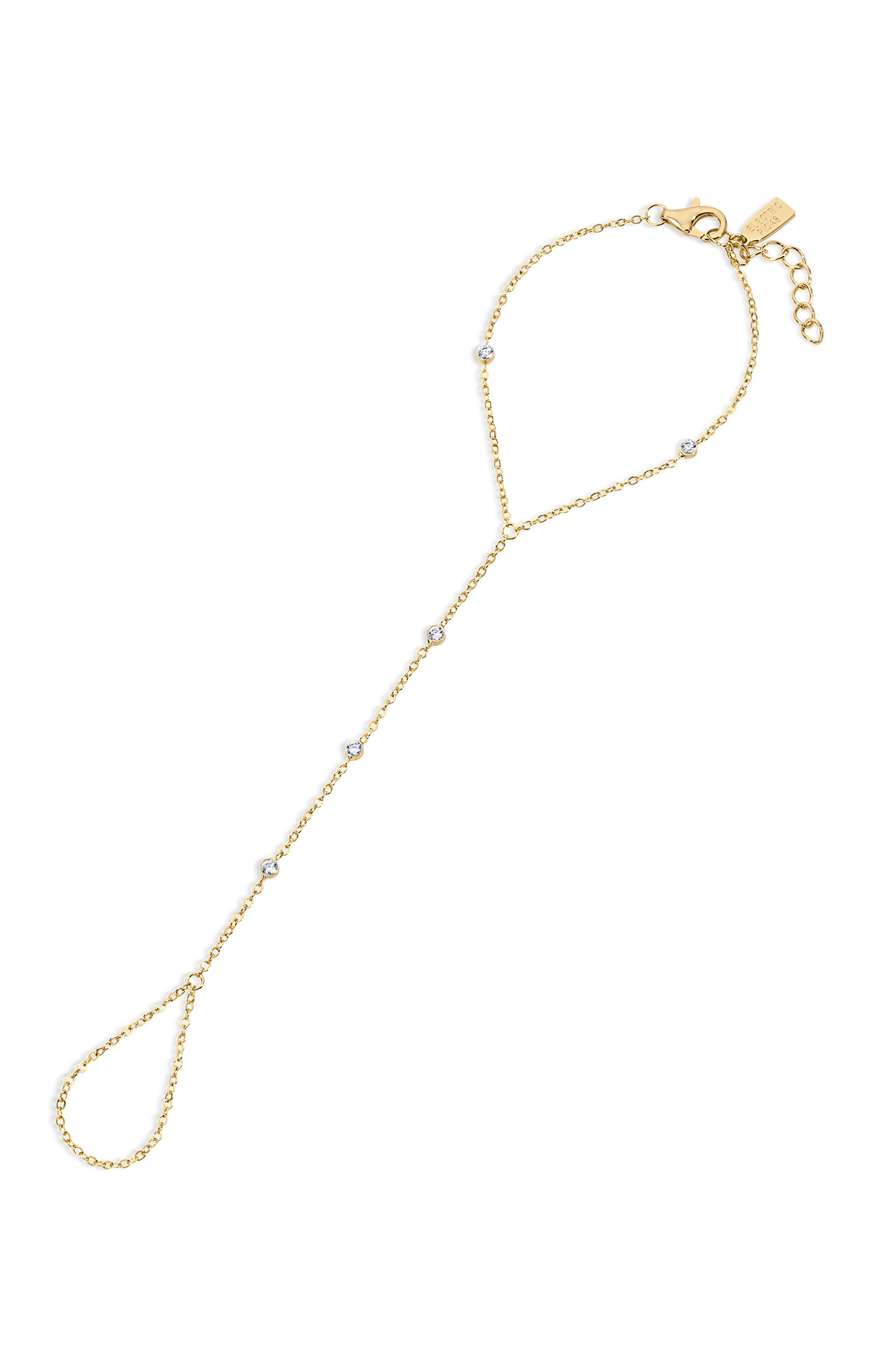 Starlet Crystal CZ Hand Chain Bracelet | Nordstrom