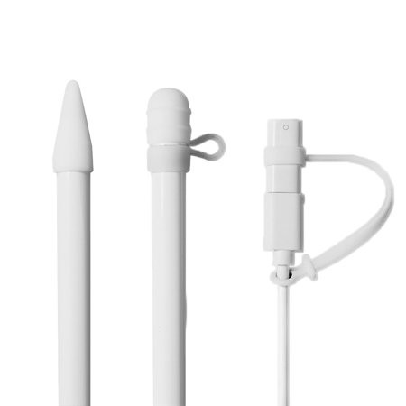 TOYFUNNY for Apple Pencil Cap Holder / Nib Cover / Lightning Cable Adapter Tether | Walmart (US)