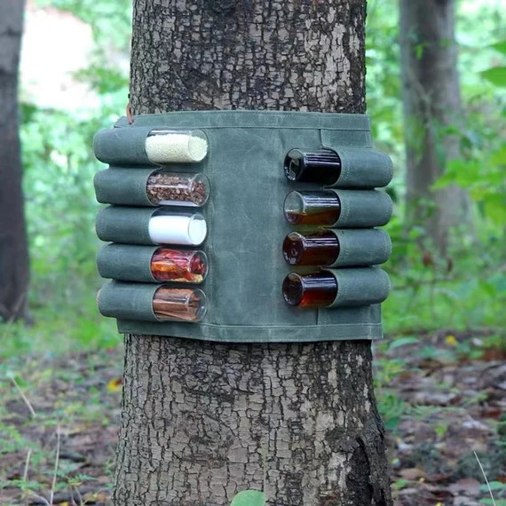 Waterproof Waxed Canvas Travel Spice Kit/bushcraft Spice | Etsy | Etsy (US)