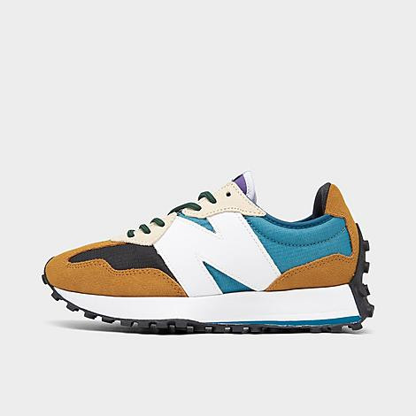 New Balance Women's 327 Casual Shoes in Brown/Workwear Size 10.0 Nylon/Suede | Finish Line (US)