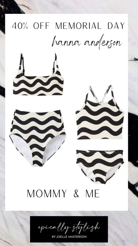 40% off memorial day weekend sale! Hanna Anderson sale going up to 60% off! Mommy and me swimsuit pick! 

#LTKsalealert #LTKswim #LTKFind
