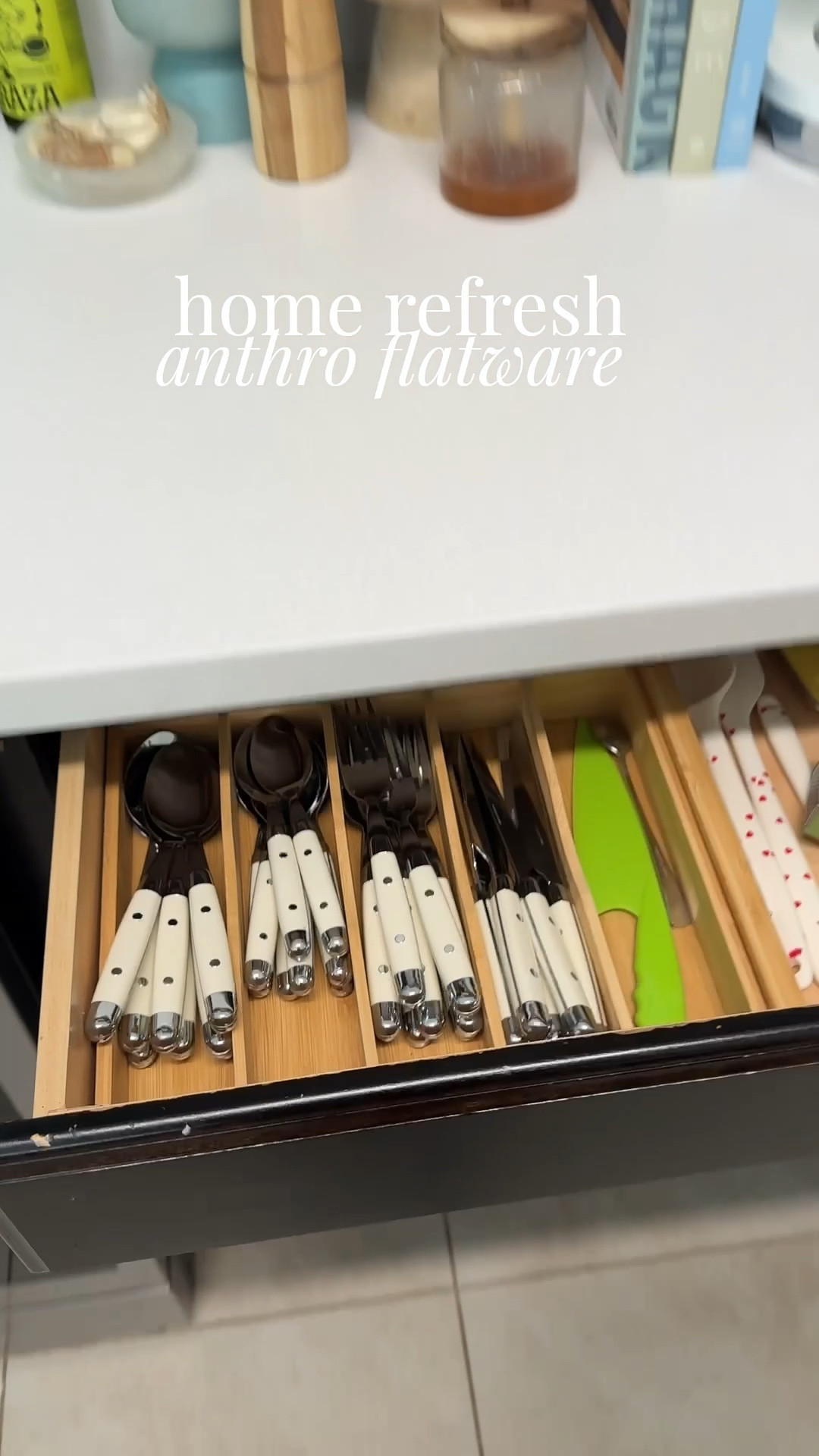 Flatware upgrade from anthro! 

#LTKHome #LTKFindsUnder50