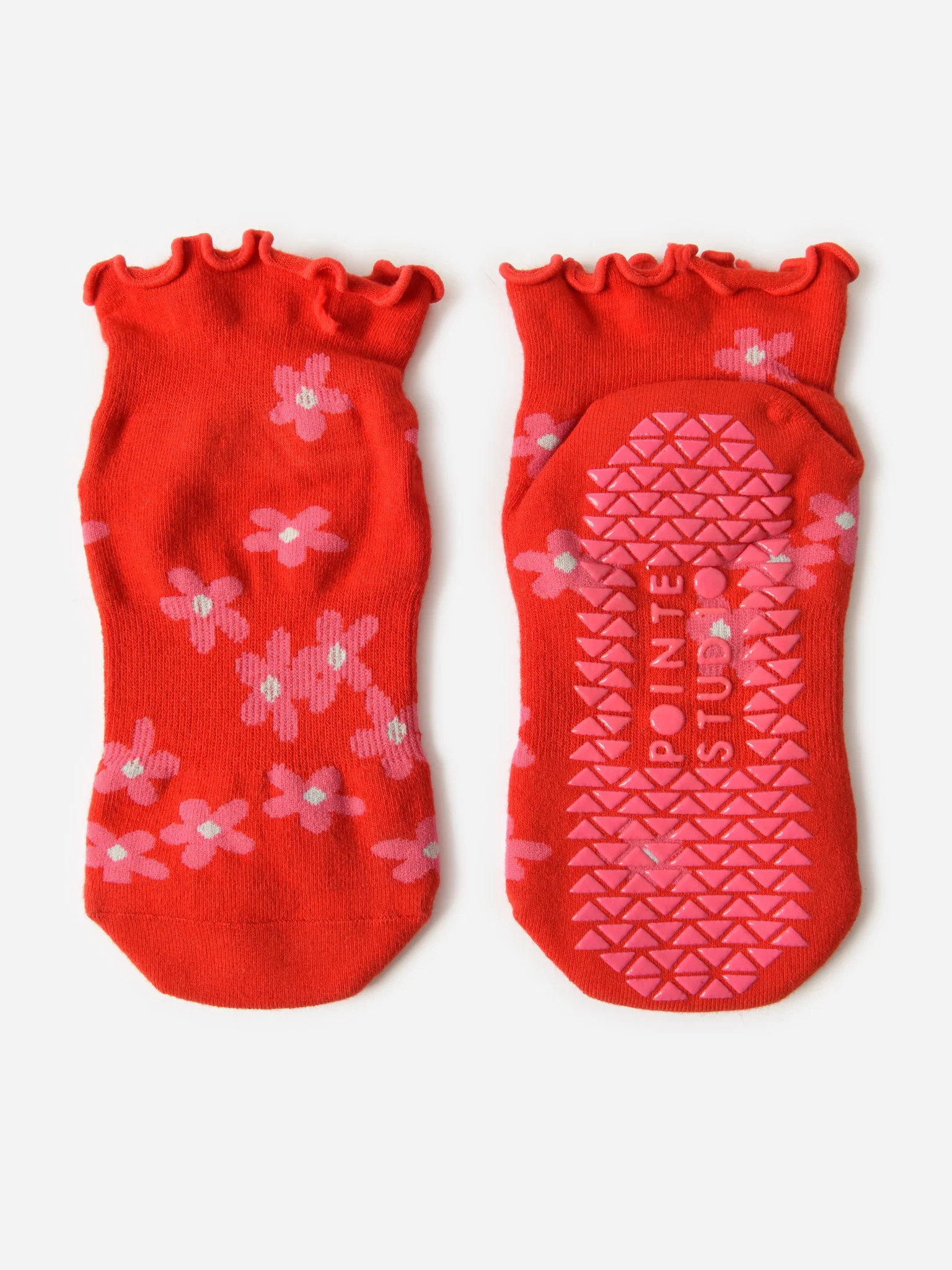 POINTE STUDIO
                      
                     Women's Bloom Quarter Grip Socks | Saint Bernard