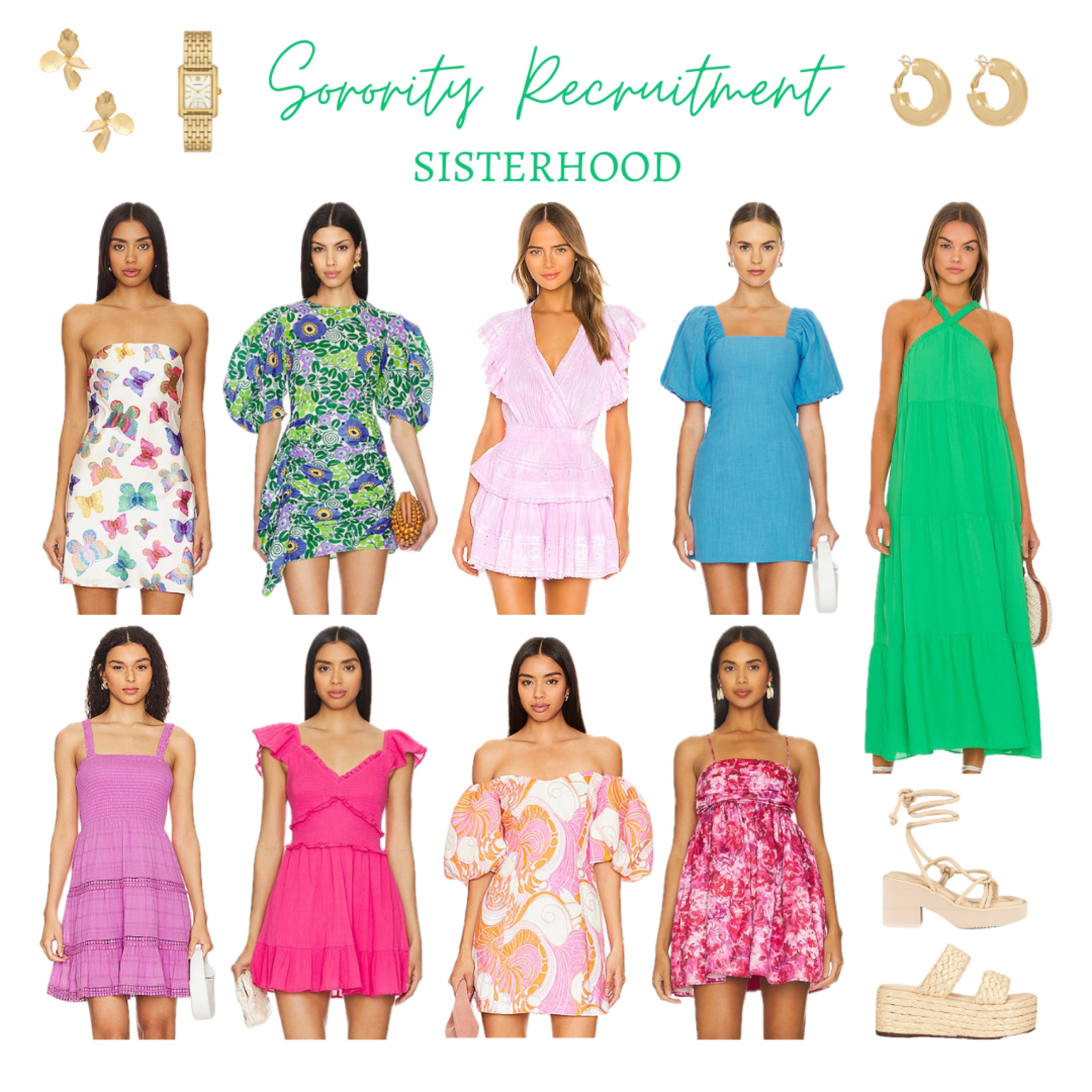 Sorority recruitment outfit inspo for sisterhood round 💐
