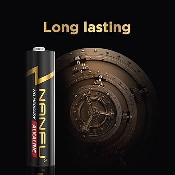 NANFU Long Lasting AA 48 Batteries Premium LR6 Alkaline Battery 1.5v Batteries for Clocks Remotes... | Amazon (US)