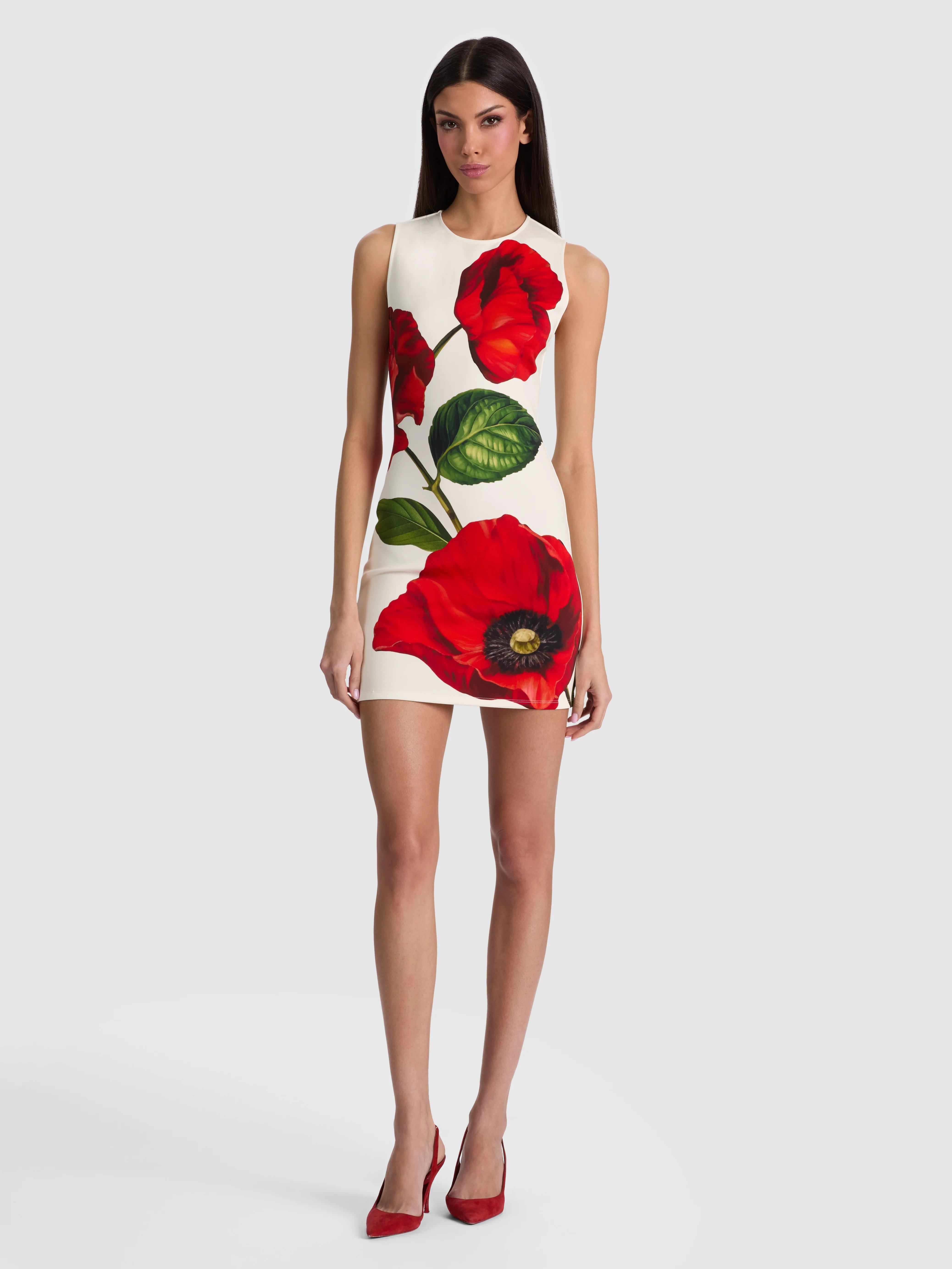 alice + olivia WYNELL FITTED MINI DRESS | Alice + Olivia