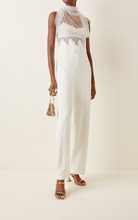 Delilah Tulle and Lace-Trimmed Cady Jumpsuit | Moda Operandi (Global)