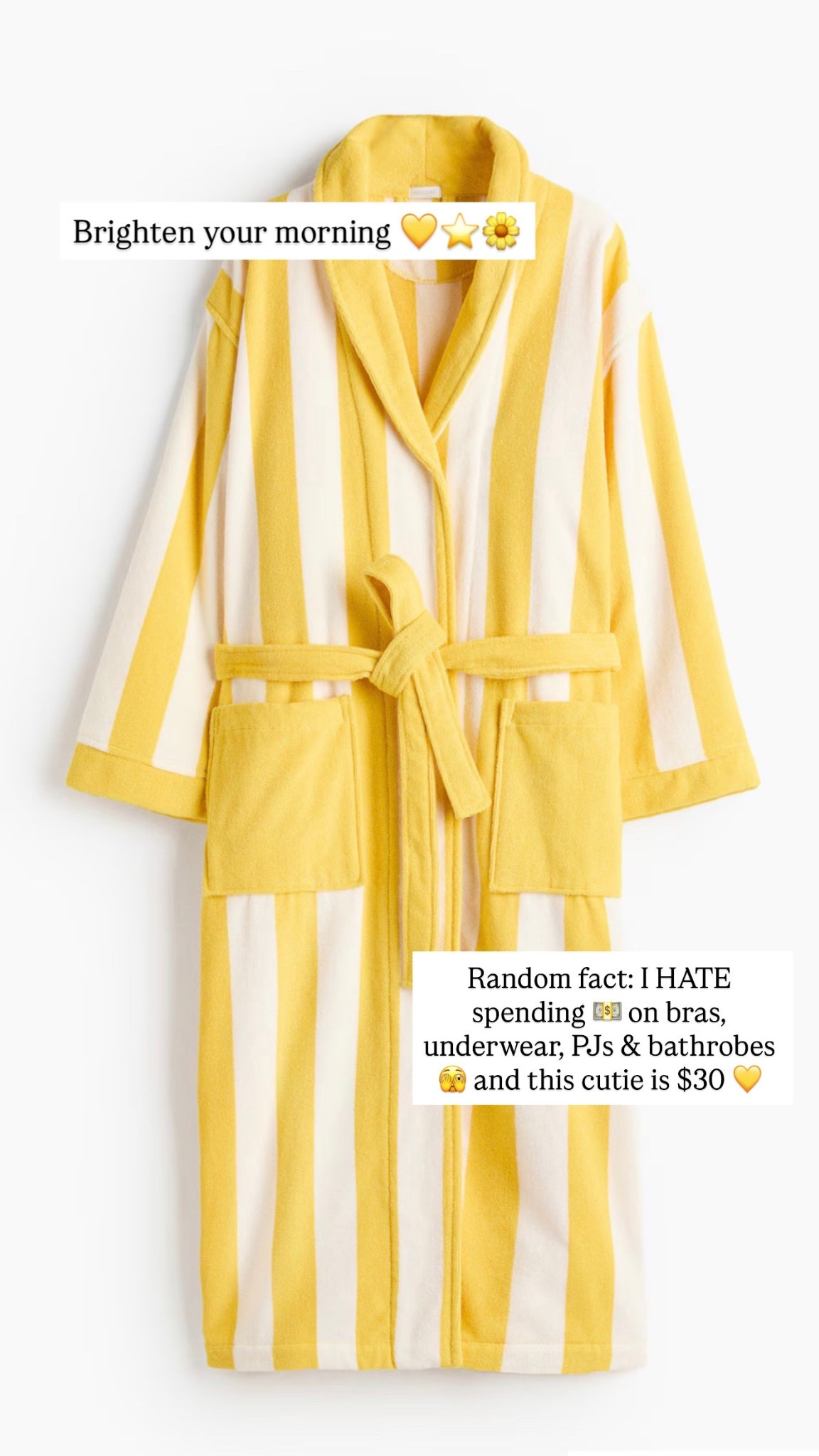 Brighten your mornings in this fun robe for $30!! 

#LTKootd #LTKmorningroutine #LTKgrwm