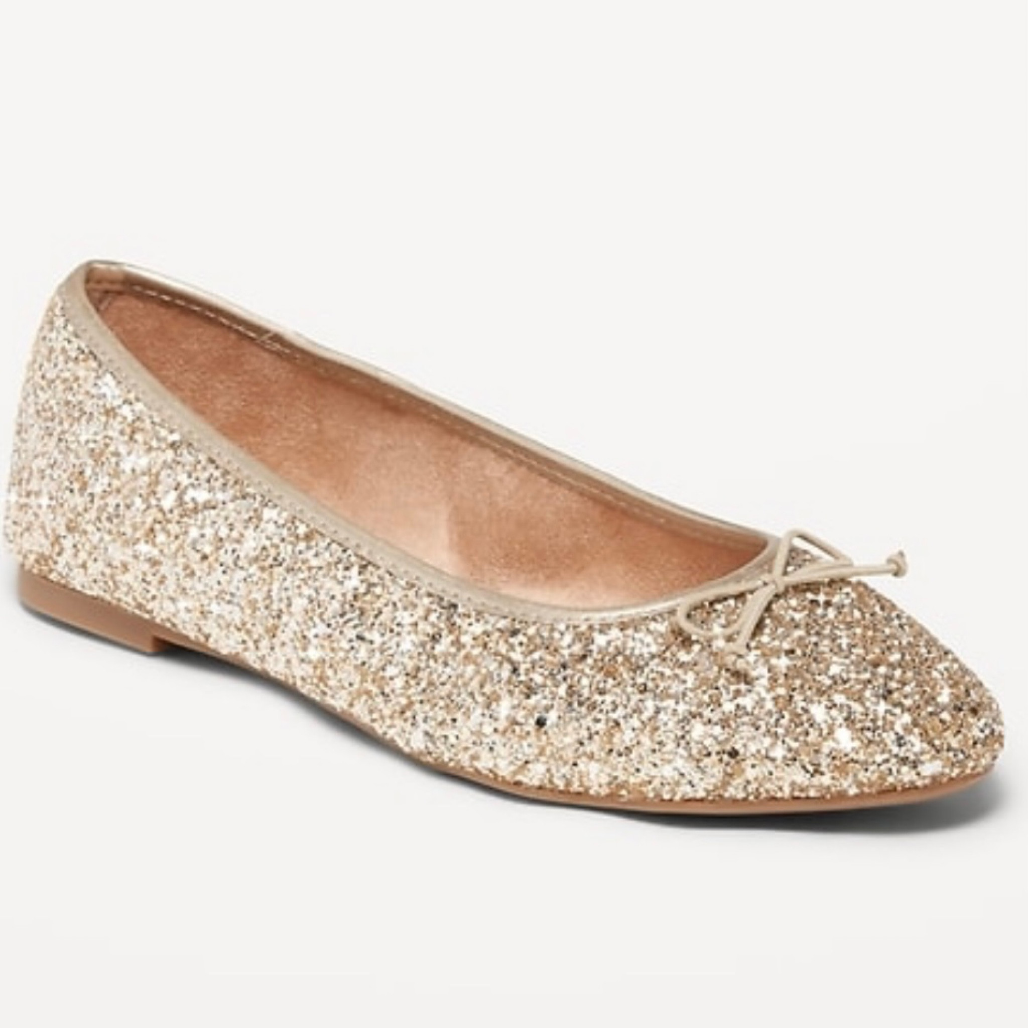 Champagne Glitter Ballet Flat Shoes for Women

#LTKunder50 #LTKshoecrush #LTKHoliday