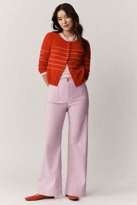 The Colette Full-Length Wide-Leg Pants by Maeve | Anthropologie (US)