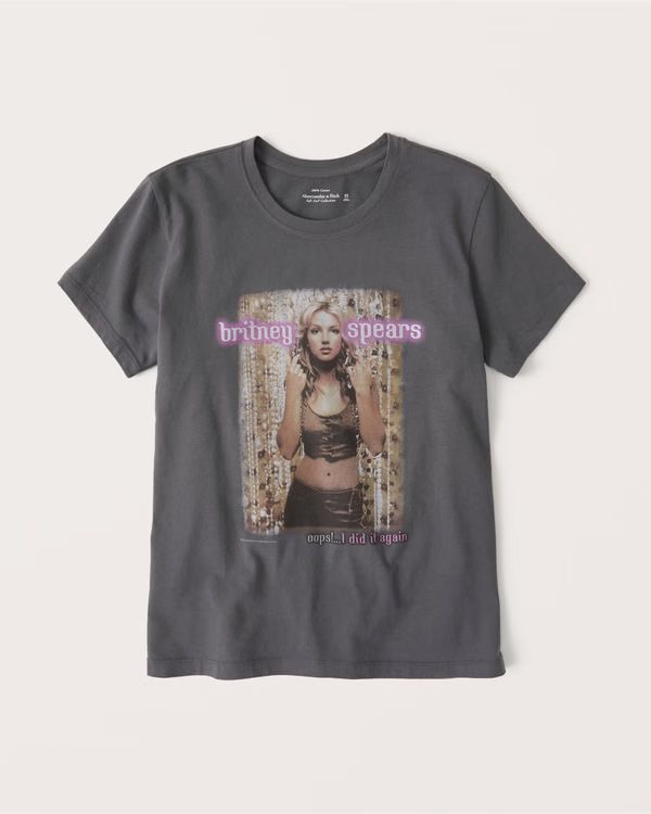 Britney Spears Relaxed Graphic Tee | Abercrombie & Fitch (US)