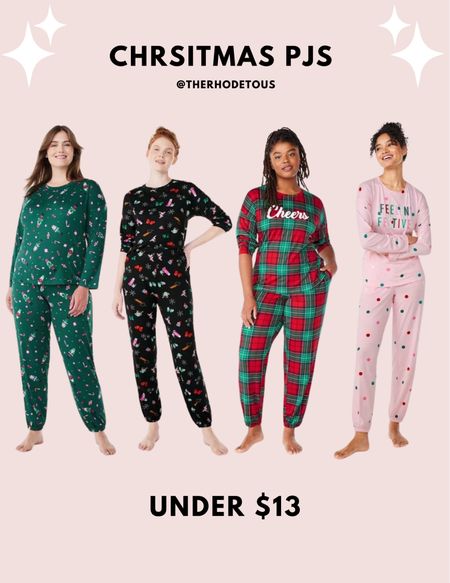 Women’s Christmas pajamas under $13 

#LTKHoliday #LTKmidsize
