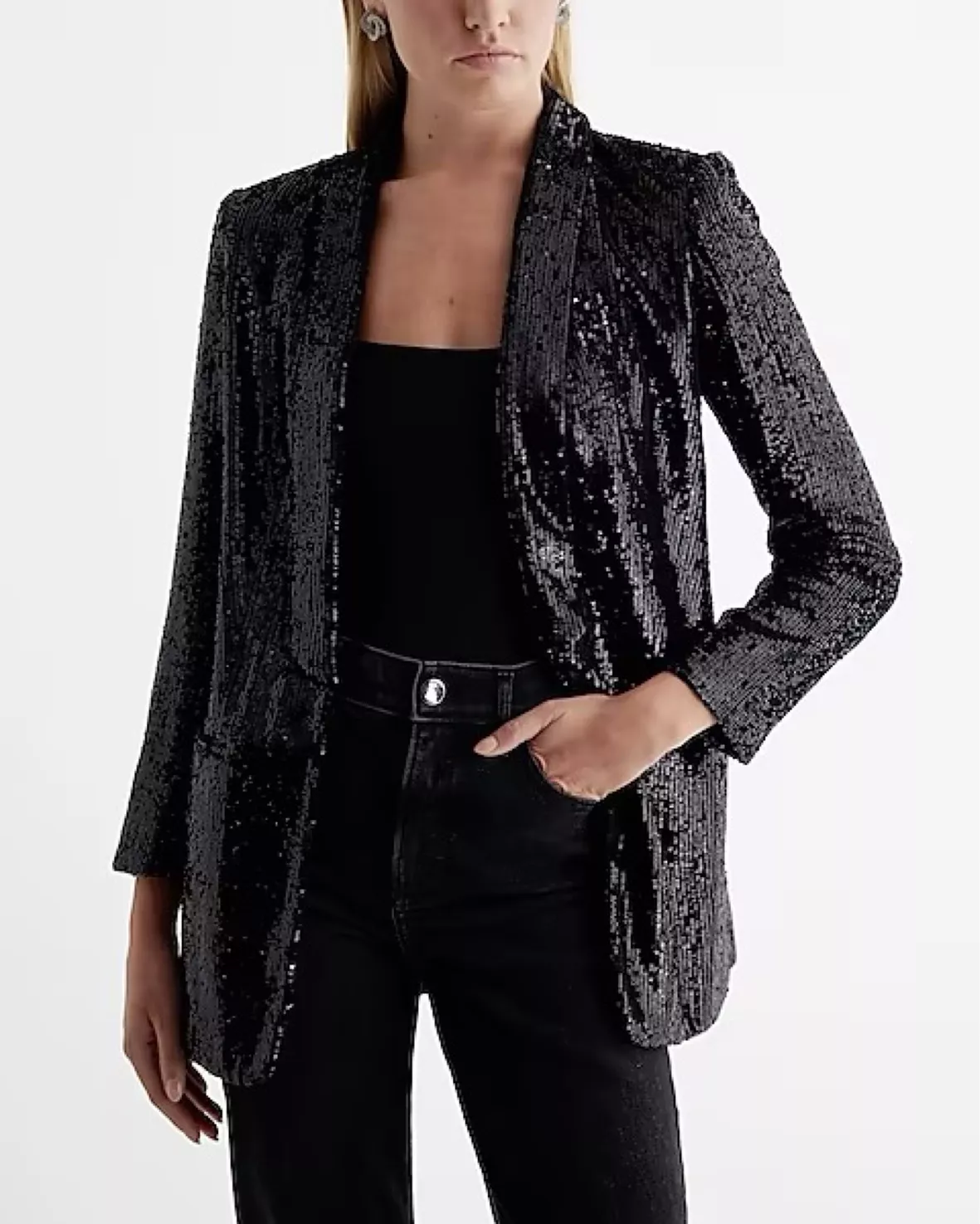 Drape Front Jacket curated on LTK