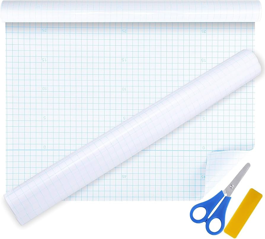 WSICSE Clear Contact Paper Roll 17 in x 20 ft Peel and Stick Adhesive Book Cover Plastic Protecto... | Amazon (US)