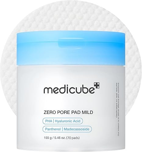 Medicube Zero Pore Pads Mild 2.0 (70 units) - Gentle Calming Toner Pads for Exfoliation, Minimizi... | Amazon (US)