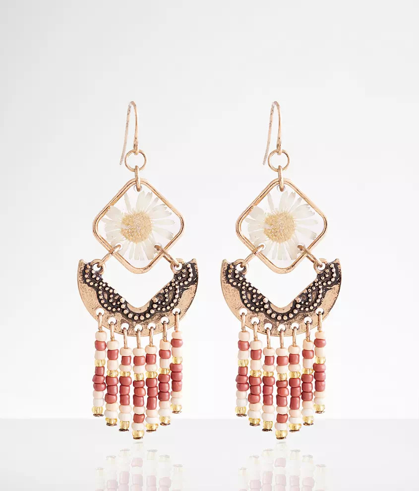 Pressed Flower Drop Earring | Buckle