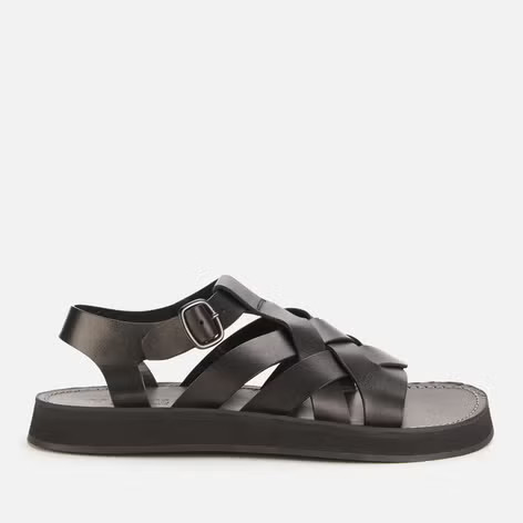 Hereu Women's Beltra Leather Fisherman Sandals - Black - UK 3 | Coggles | Coggles (Global)
