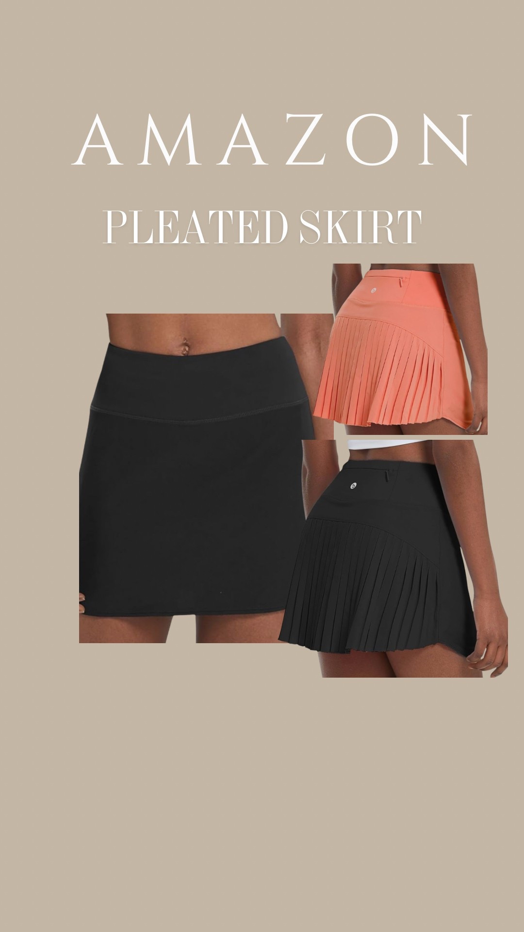 Love this pleated skirt! Comes in multiple colors! 

#LTKSaleAlert #LTKActive #LTKFindsUnder50