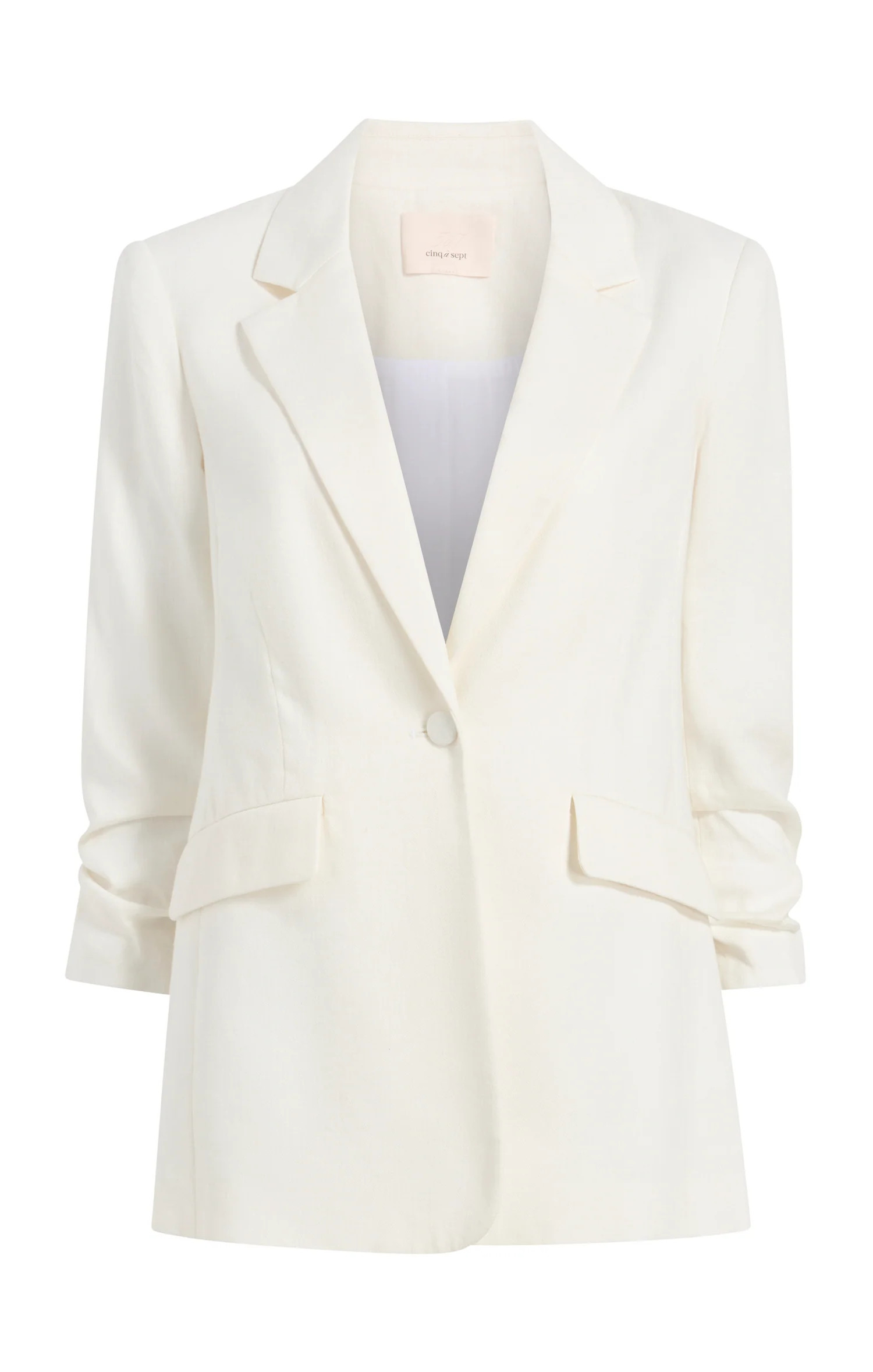 Linen Suiting Kylie Blazer | Cinq à Sept