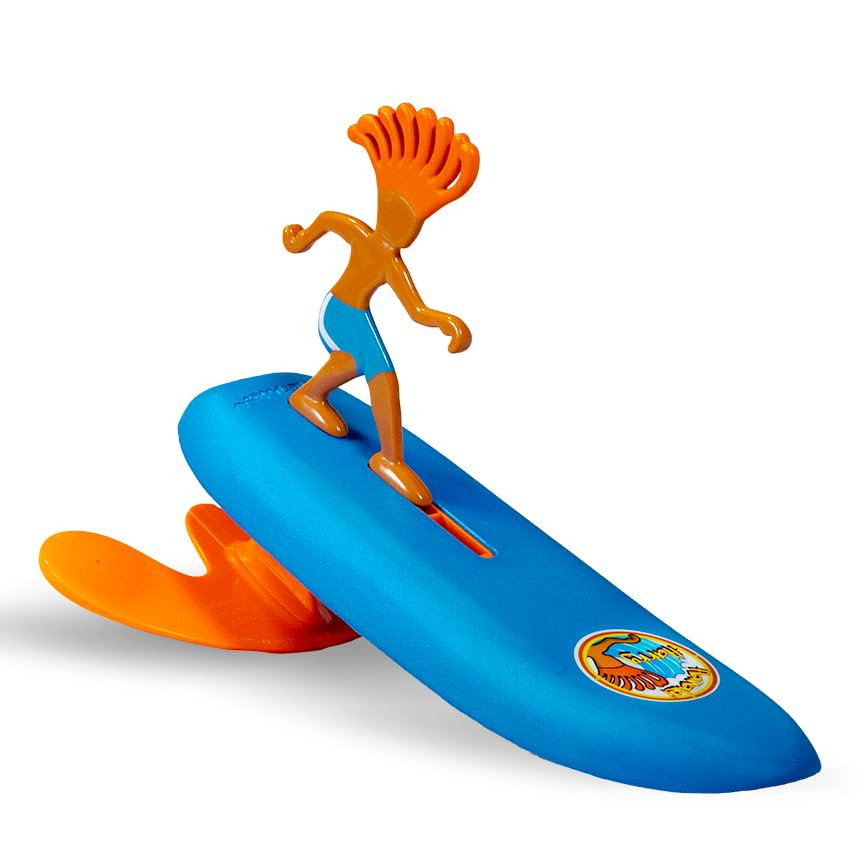 Surfer Dudes Classics Wave Powered Mini-Surfer and Surfboard Toy - Hossegor Hank | Amazon (US)