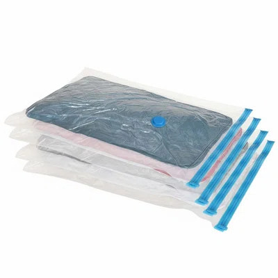 10 Jumbo Vacuum Storage Bags With Pump For Clothes, Blankets, Comforters, Bedding, Space Saver | Wayfair North America