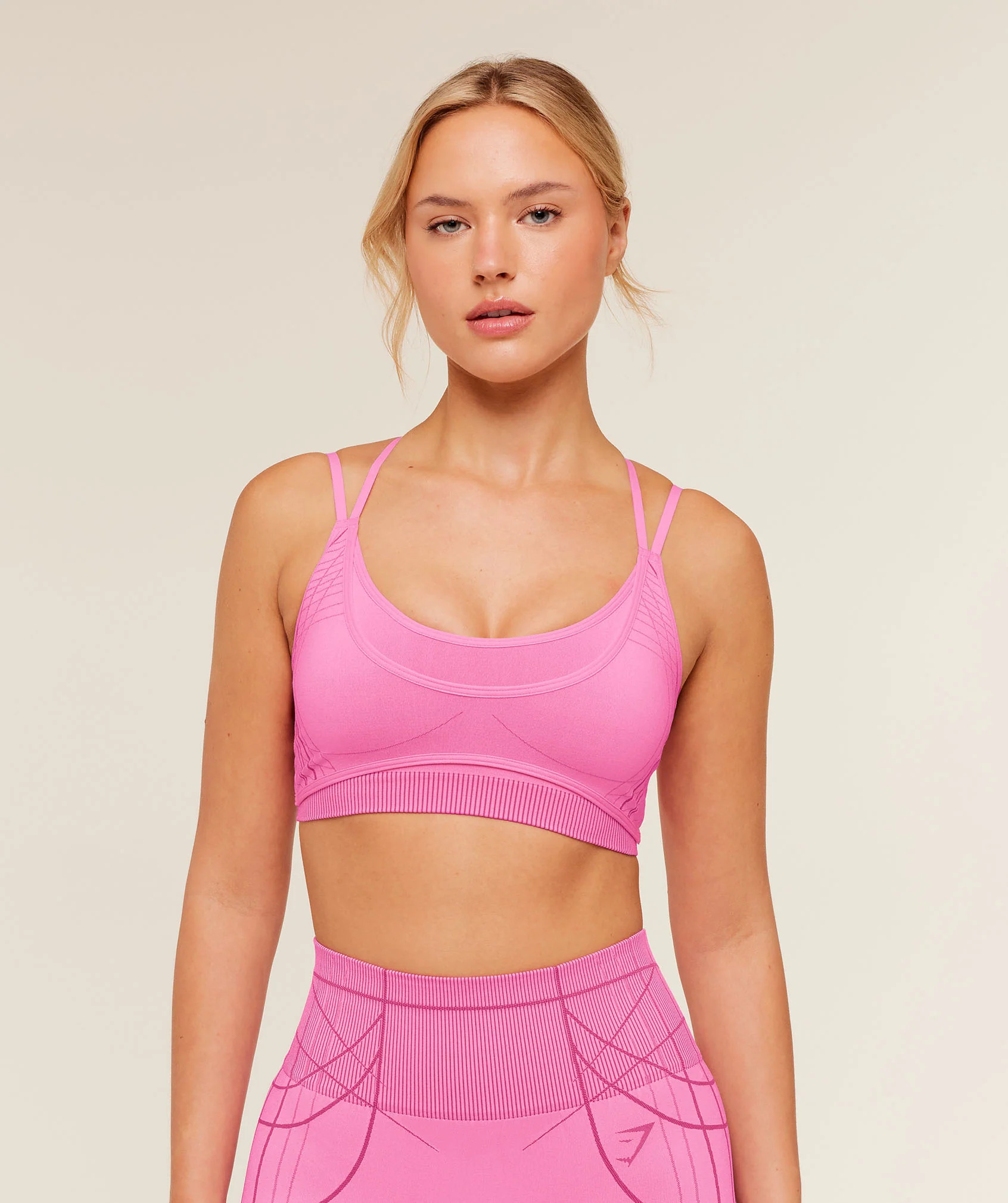 Apex Seamless Strappy Sports Bra | Gymshark US