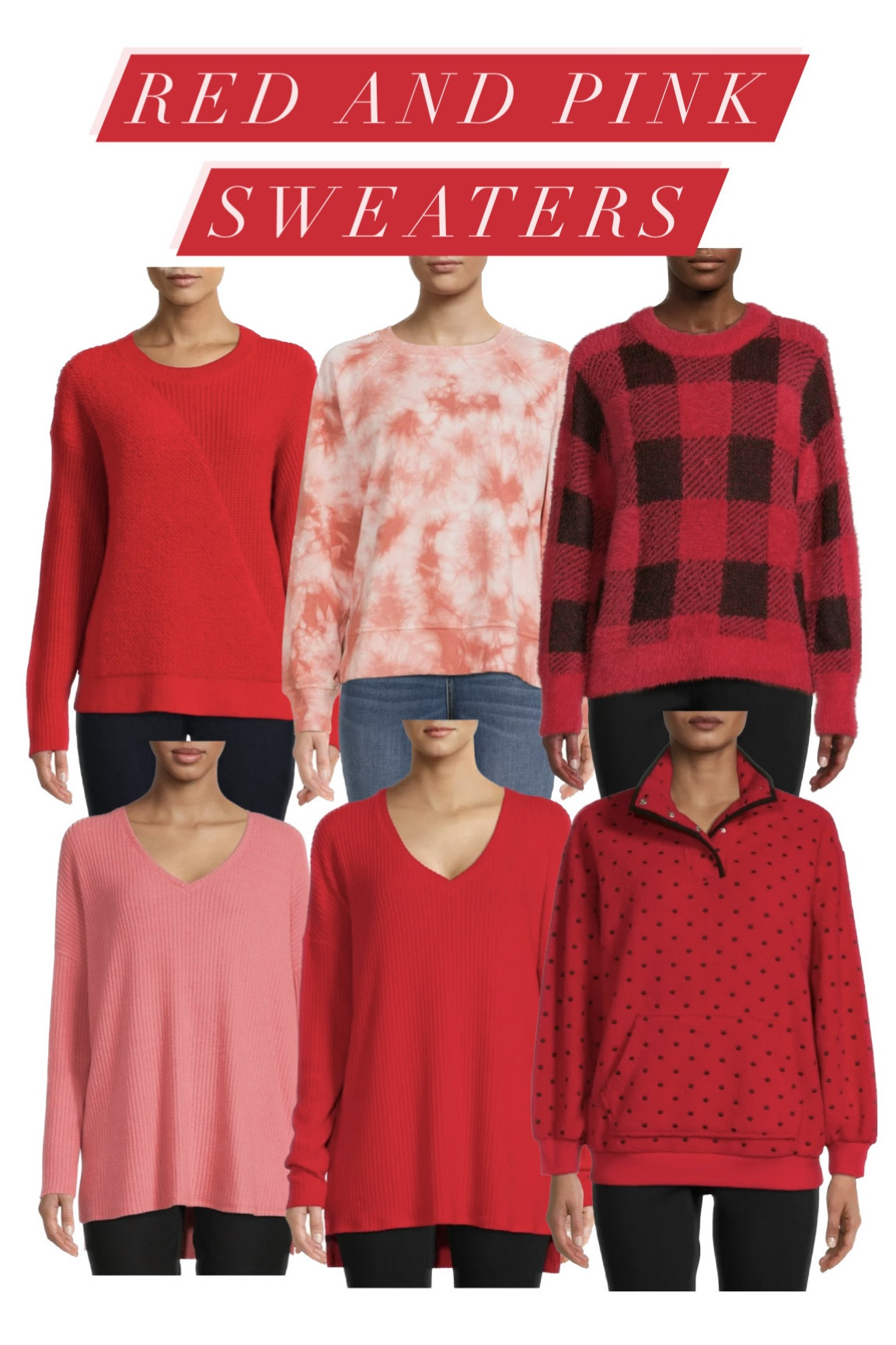 Red and pink sweaters

#LTKU #LTKFind #LTKSeasonal