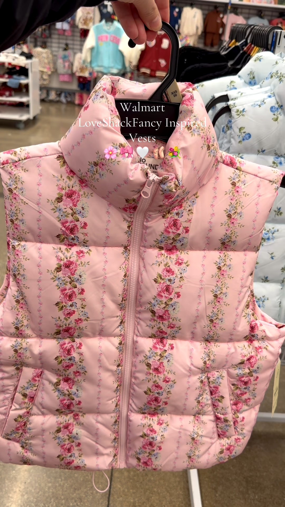Giving LoveShack Vibes, but at Walmart price 🌸🎀🌷

Puffer Vest | Walmart | Spring Fashion | Winter Fashion | Pink Vest | Blue Vest | Floral Vibes 

#LTKootd #LTKValentine