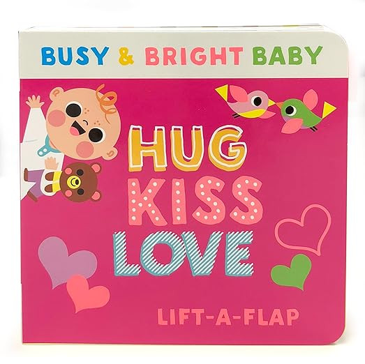 Hug Kiss Love (Children's Lift-a-Flap Board Book Gifts for Little Valentines, Mother's & Father's... | Amazon (US)