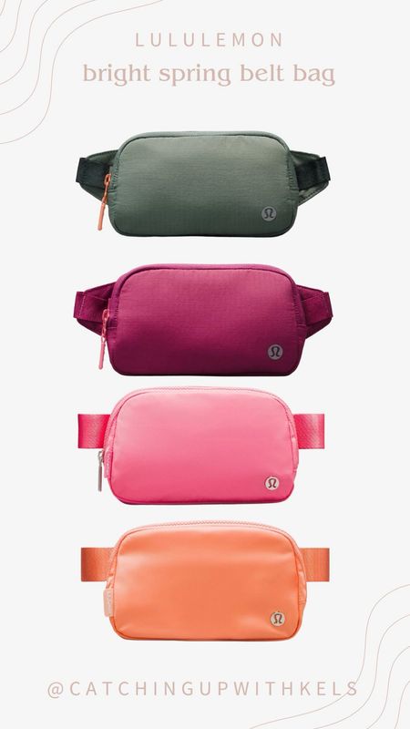 Bright spring belt bag! The perfect pop of color for any outfit. 

#LTKSeasonal #LTKfindsunder50 #LTKitbag