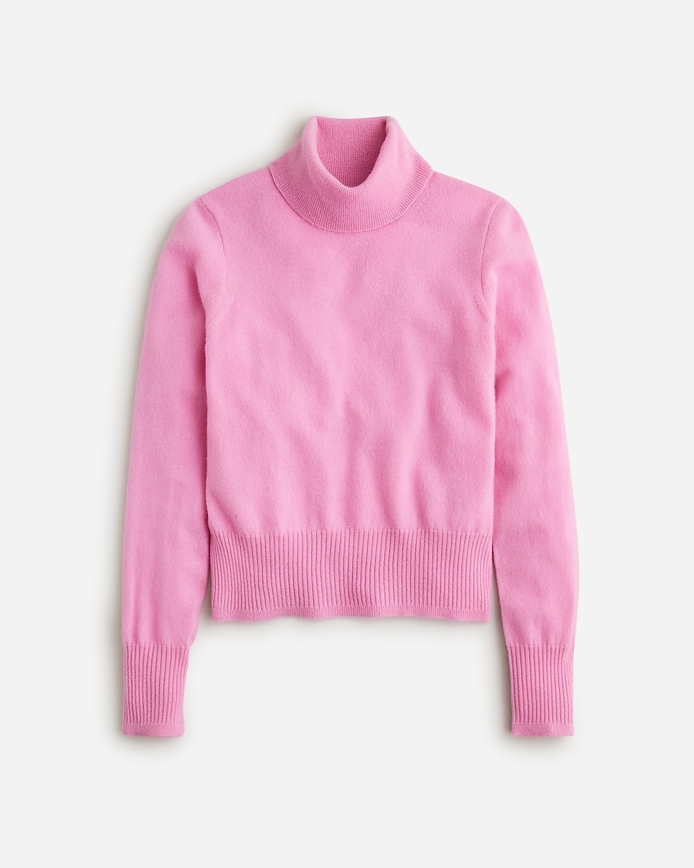 Cashmere shrunken turtleneck sweater | J. Crew US