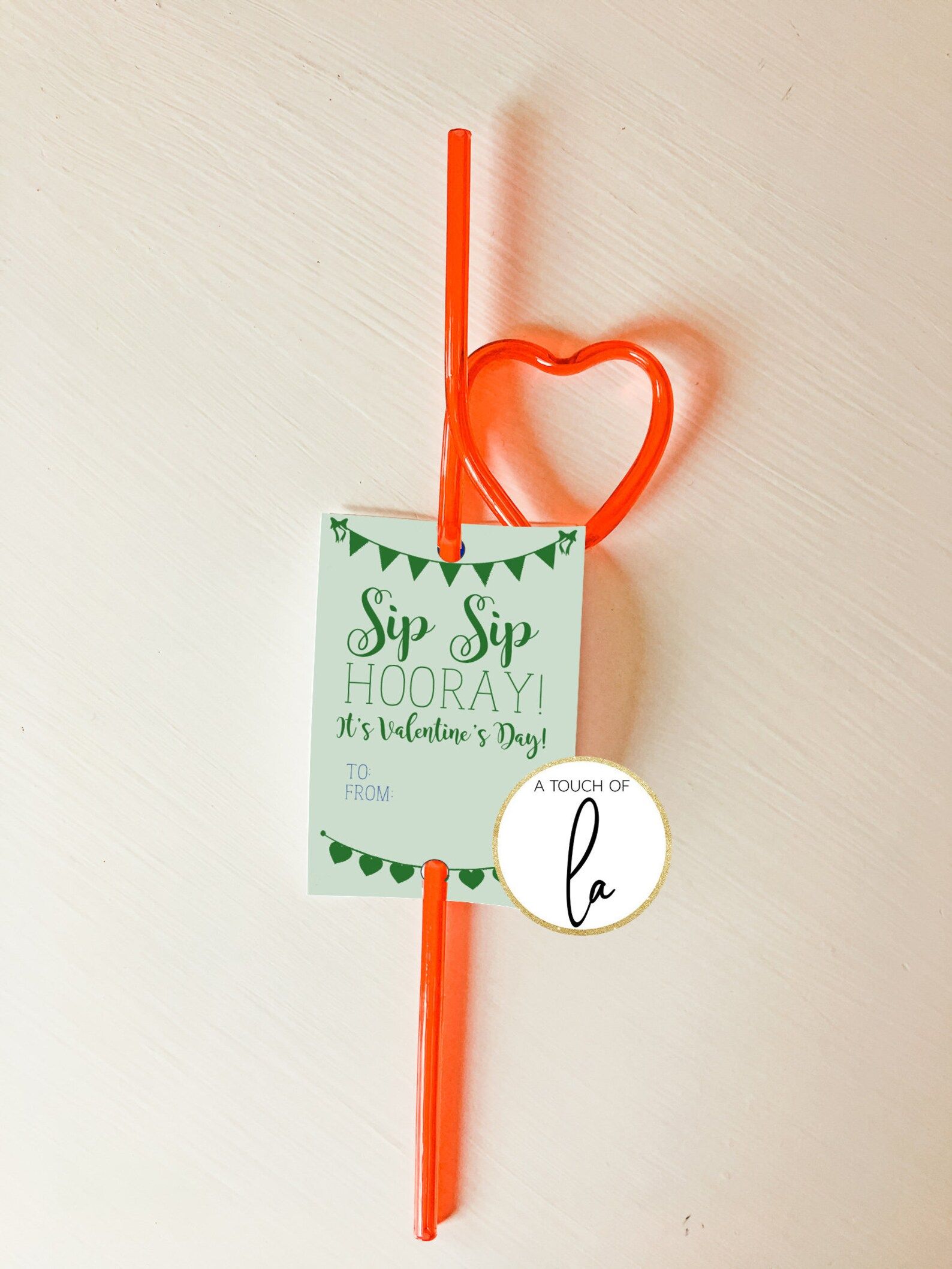 PRINTABLE Blue and Green Crazy Straw Valentines Day Tags Boys | Etsy | Etsy (US)