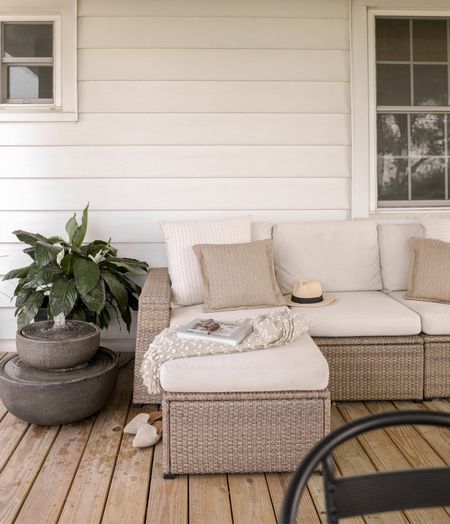 Outdoor Styling on our deck and front porch with finds from At Home

#LTKhome #LTKSeasonal #LTKFind