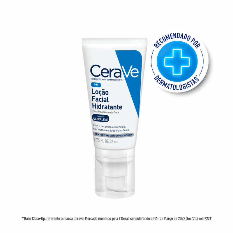 CeraVe Moisturising
             - Loção Hidratante Facial 52ml | Beleza Na Web (BR)
