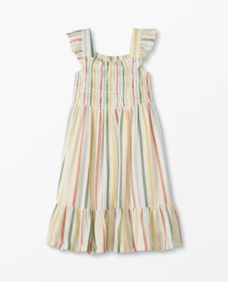 Smocked Twirl Dress | Hanna Andersson