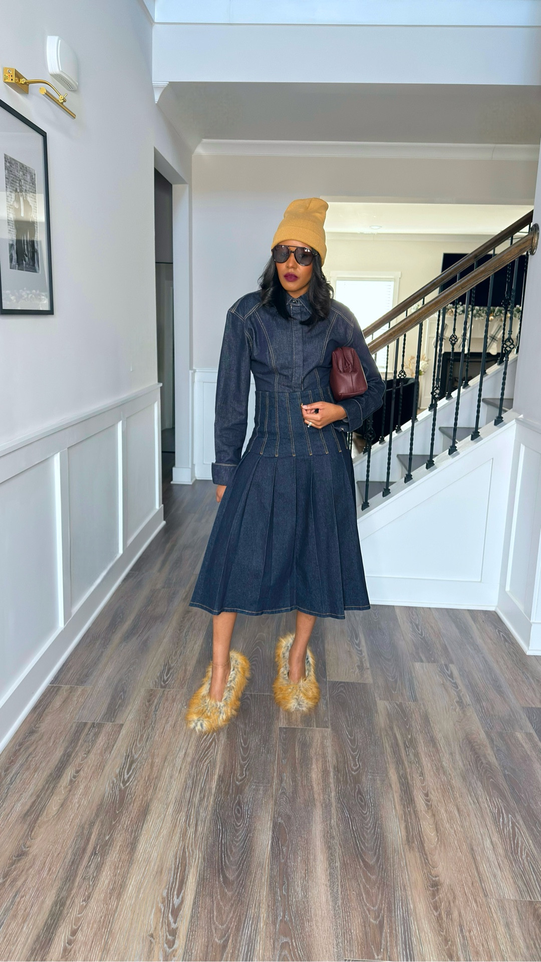 Denim on denim! 

#LTKootd #LTKFindsUnder100 #LTKWorkwear